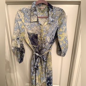 Harper and Grey tie-front shirt dress